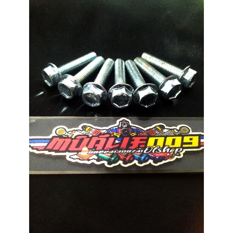 Baut breket kaliper rem depan Ninja R RR SS