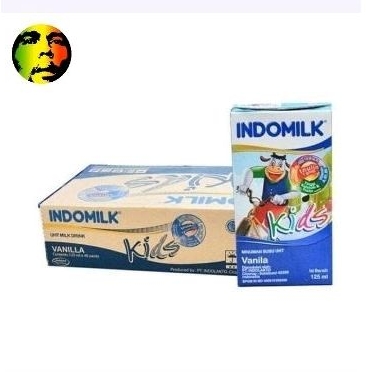 Indomilk kids uht vanilla 115ml x 40