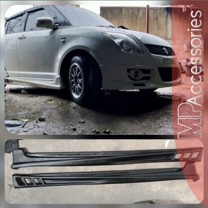 Sideskirt Side Skirt Bodykit Samping Suzuki Swift