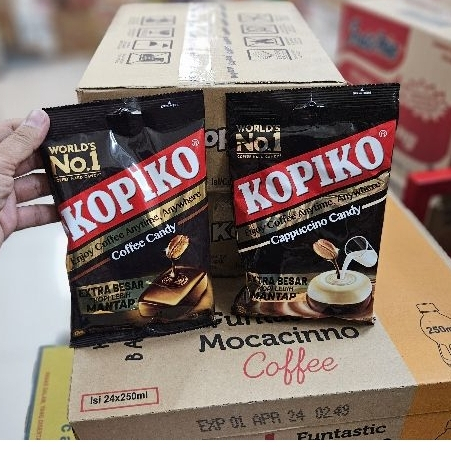 

ED 08.25 -ZAK 175GR - PERMEN KOPIKO / PERMEN KOPI COFFEE CANDY