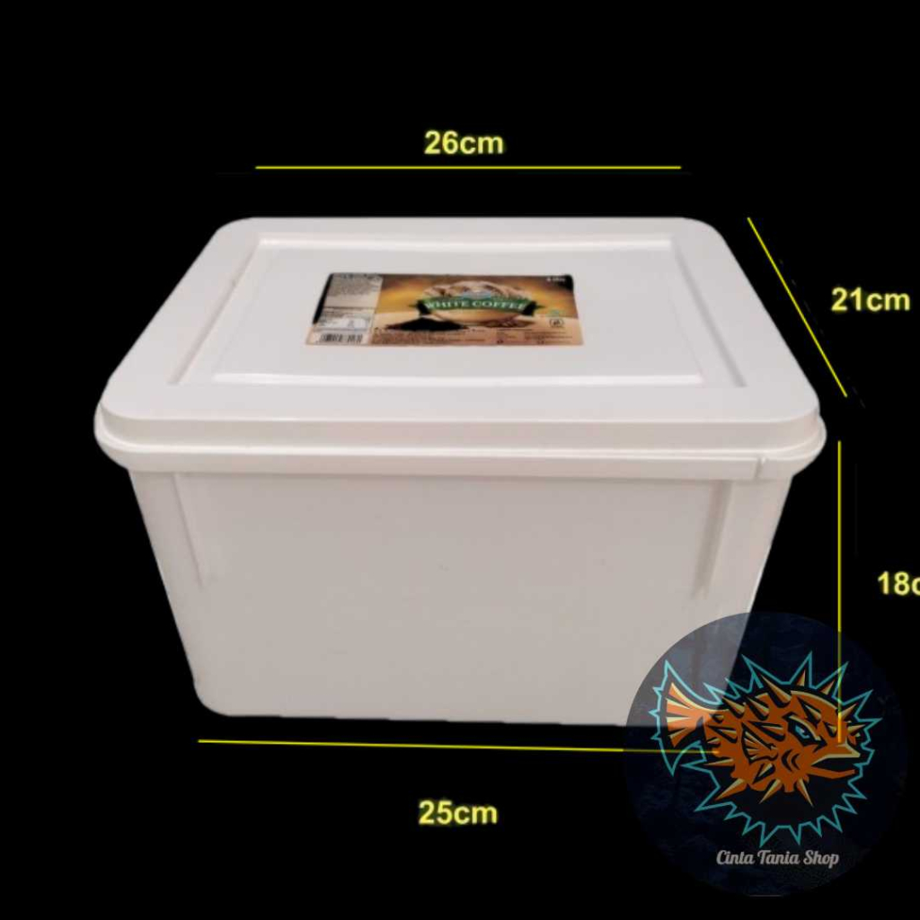 Box Ice Cream 8L / Ember Es Krim 8L Campina - putih campina, 8 liter kotak