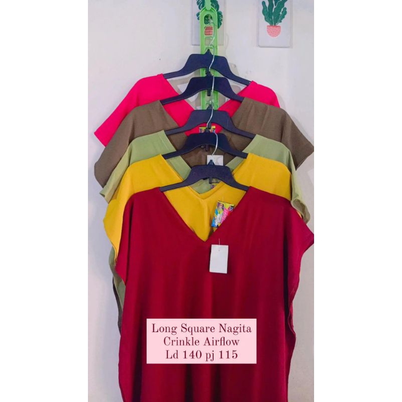 Long Square Nagita Crinkle Jumbo LD 140