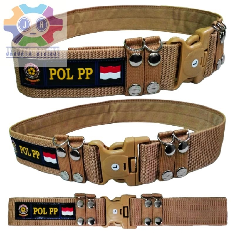 Sabuk satpol pp / sabuk pol pp / kopel satpol pp / kopel pol pp / sabuk pdl satpol pp / sabuk