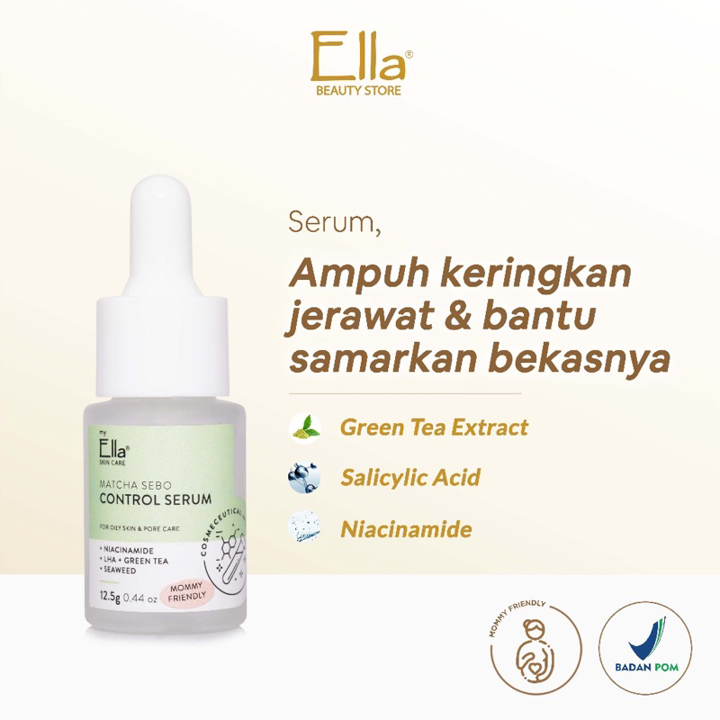 Serum Matcha Sebo Ella SkinCare