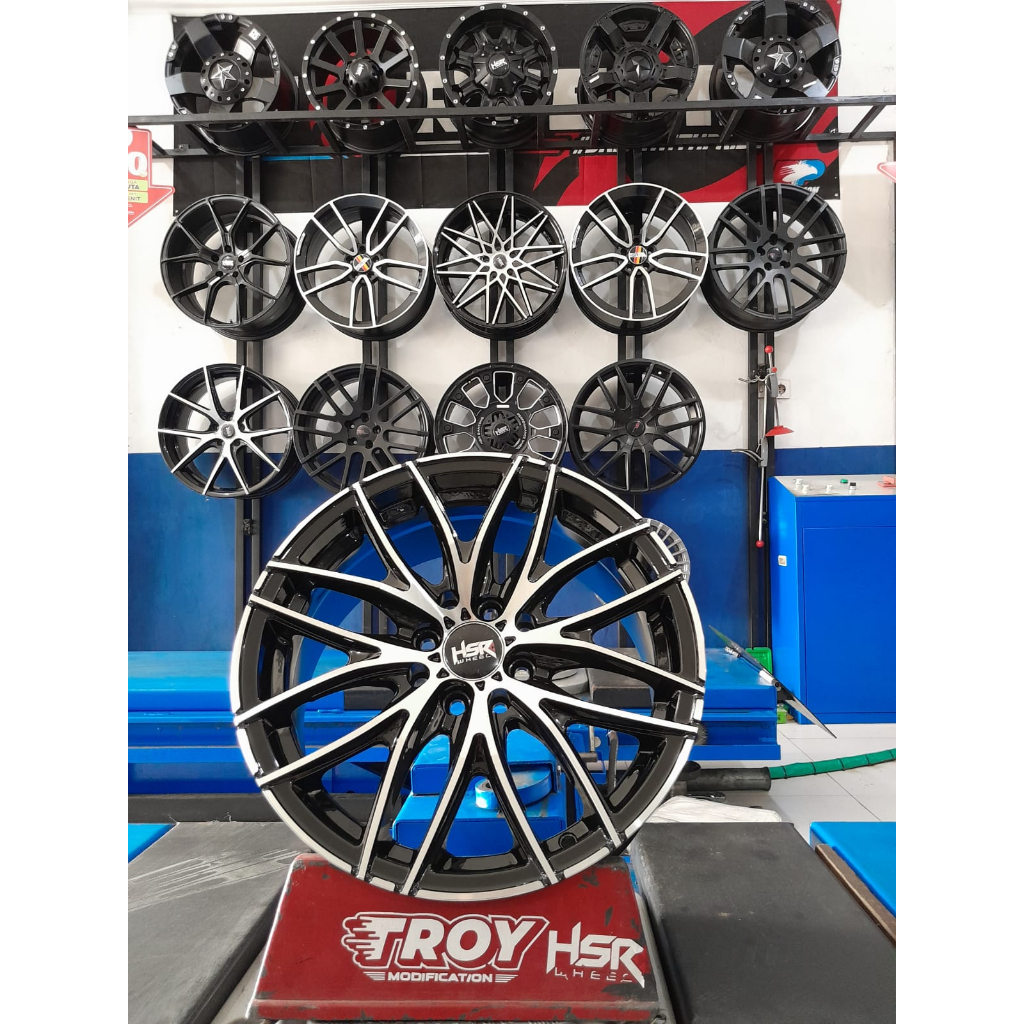 Velg Mobil Terbaru HSR NAPLES R16 Velg Jazz,Avanza,SigraBrio,Yaris Free Ongkir