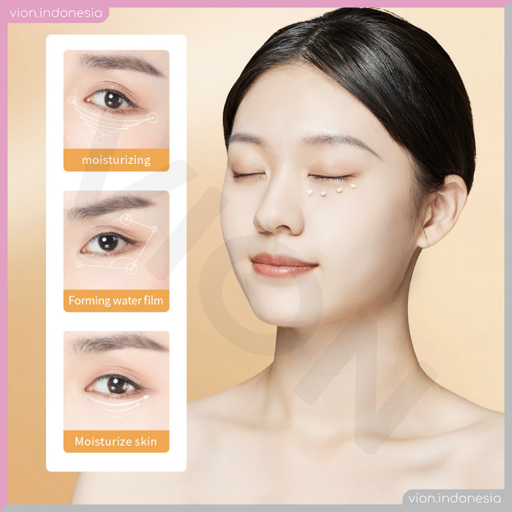 SADOER Brightening Eye Cream Vitamin C  Krim Mata Panda Kantung Mata 20g SR010