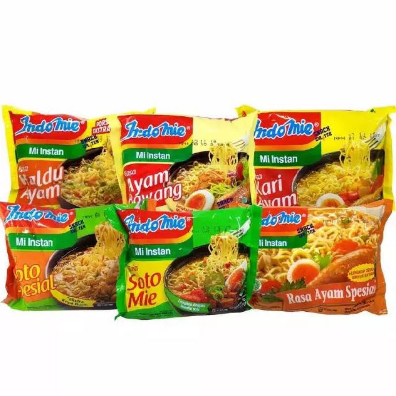 

indomie rebus 5pcs