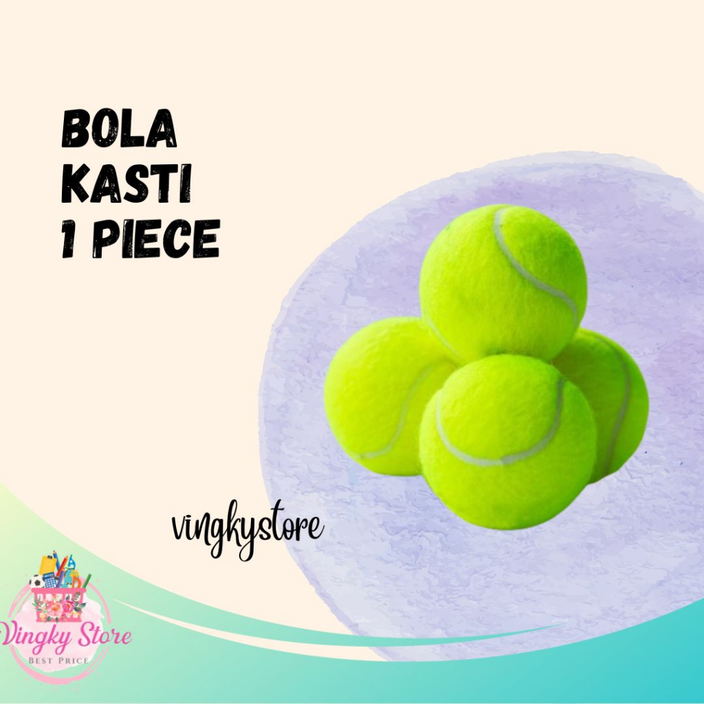 Bola Kasti / Bola Tenis Lapangan ( 1 Pc )