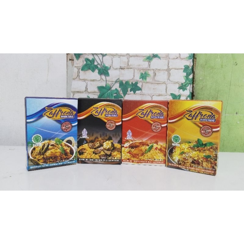 

BUMBU NASI KEBULI (ZAFFRANA)