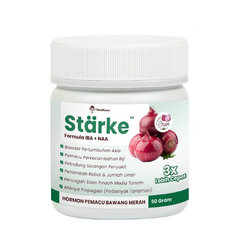 Starke Bawang Rajanya Propagasi Penambah Anakan dan Bobot Umbi Serta Terhindari Dari Penyakit Tanama