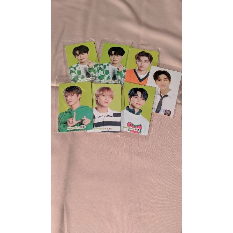 photocard nct dream x lemonilo