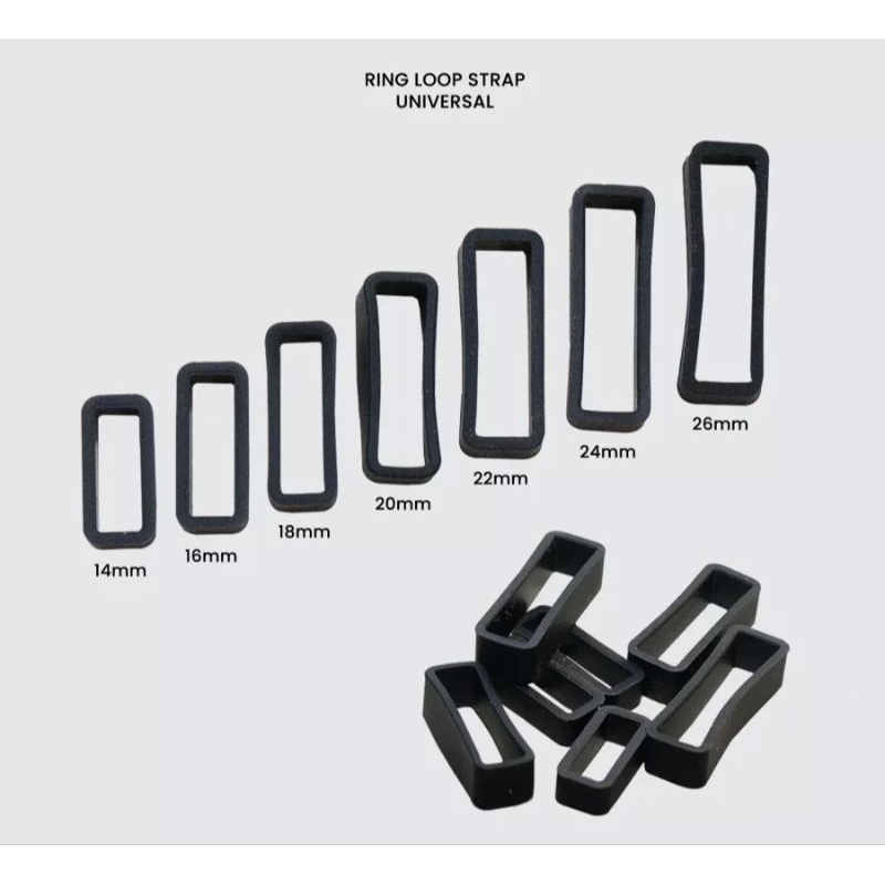 Ring Loop (Cincin) Jam tangan Karet
