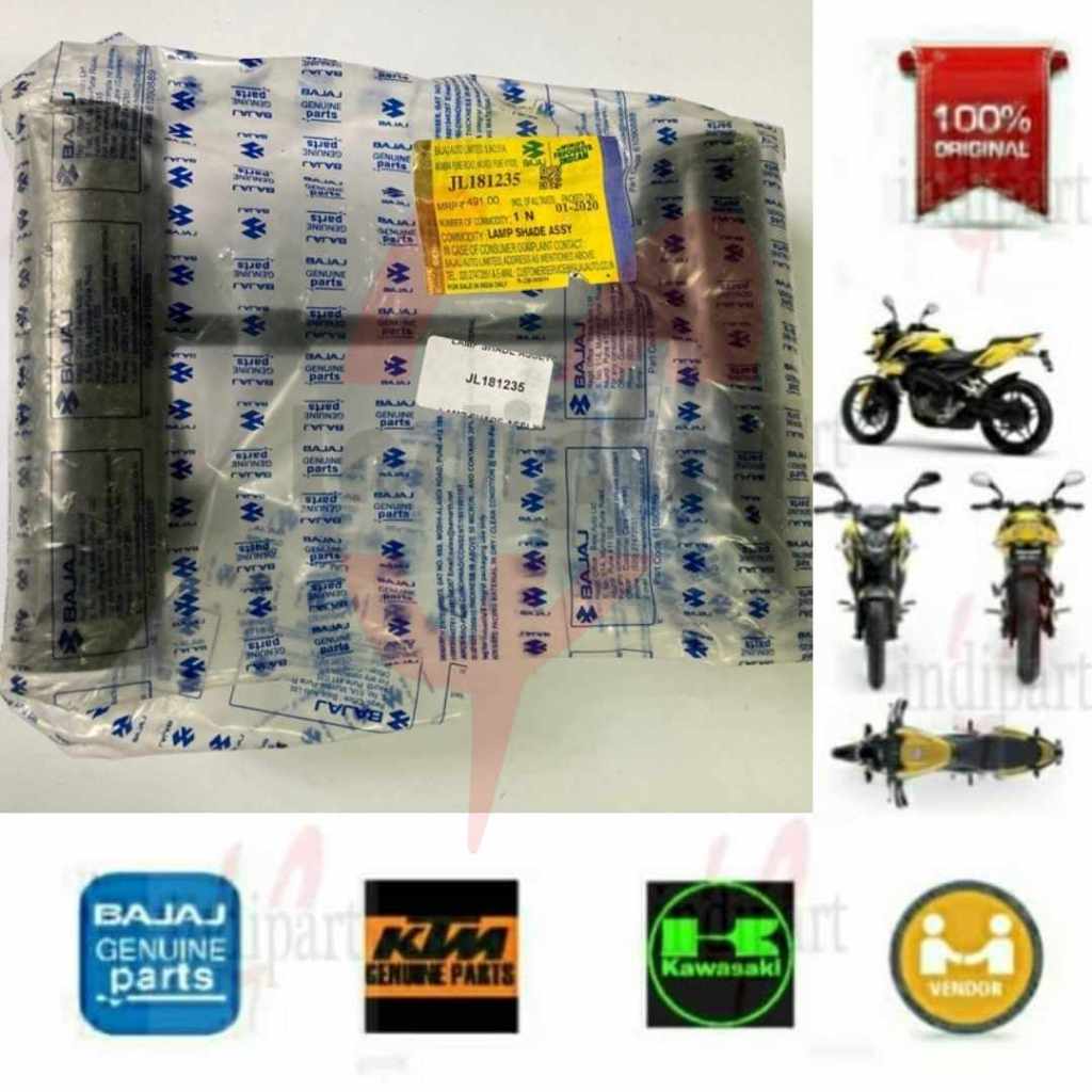 Bracket dudukan / pegangan headlamp lampu depan pulsar NS 200 200 NS