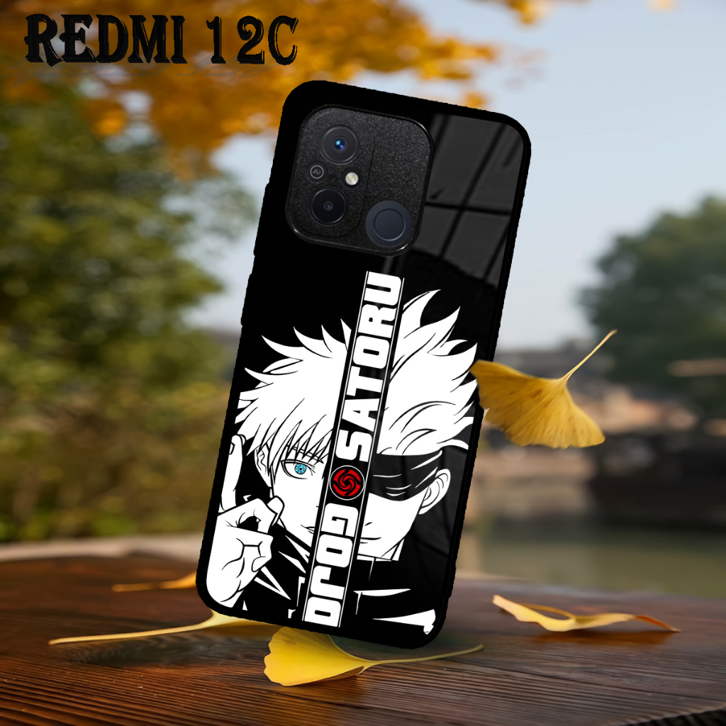 [A41] Case Kilau XIAOMI REDMI 12C | Casing Hp Glossy | Motif JUJUTSU KAISEN