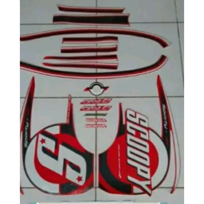 striping scoopy 2014