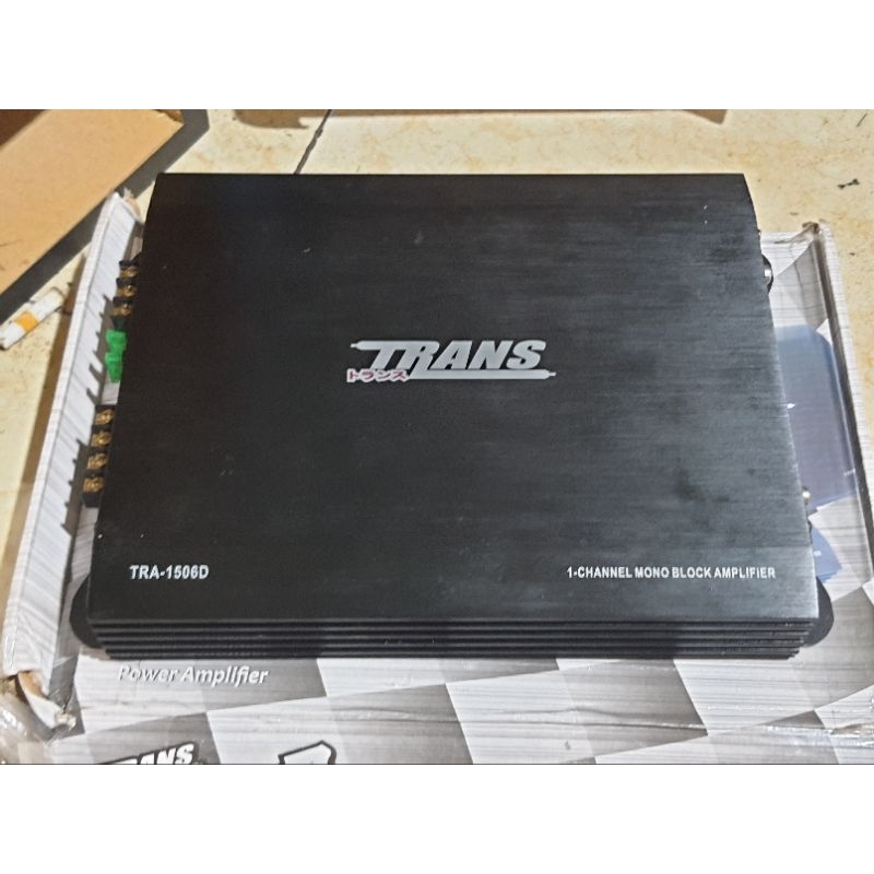 power amplifier mobil monoblock class D TRANS TRA1506