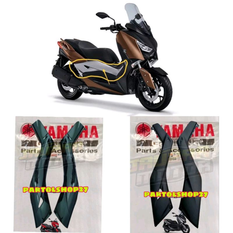 cover side 1dan 2 body tengah deltabox Xmax X max 250  B74-F1711-00 B74-F1721-00 original Yamaha