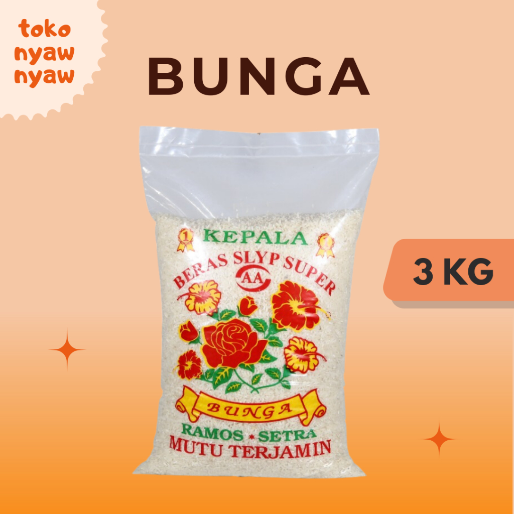 

Beras Bunga 3 kg - CARGO