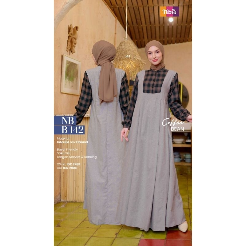 NIBRAS BUSANA MUSLIMAH NB B142 | NB B142 SIAP KIRIM