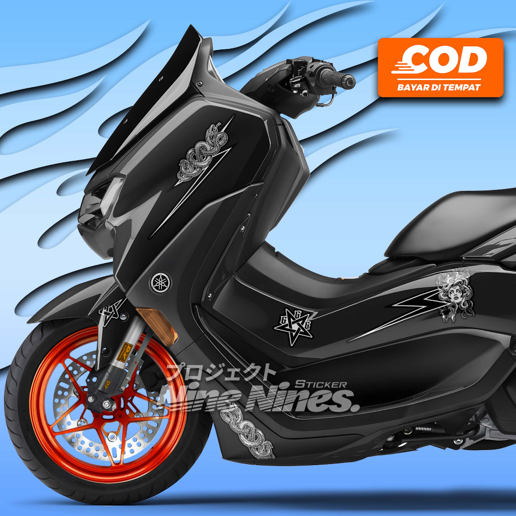 STRIPING STIKER NMAX 155 NEW CUTTING STICKER NMAX 155 NEW - AKSESORIS MOTOR STIKER YAMAHA NMAX NEW