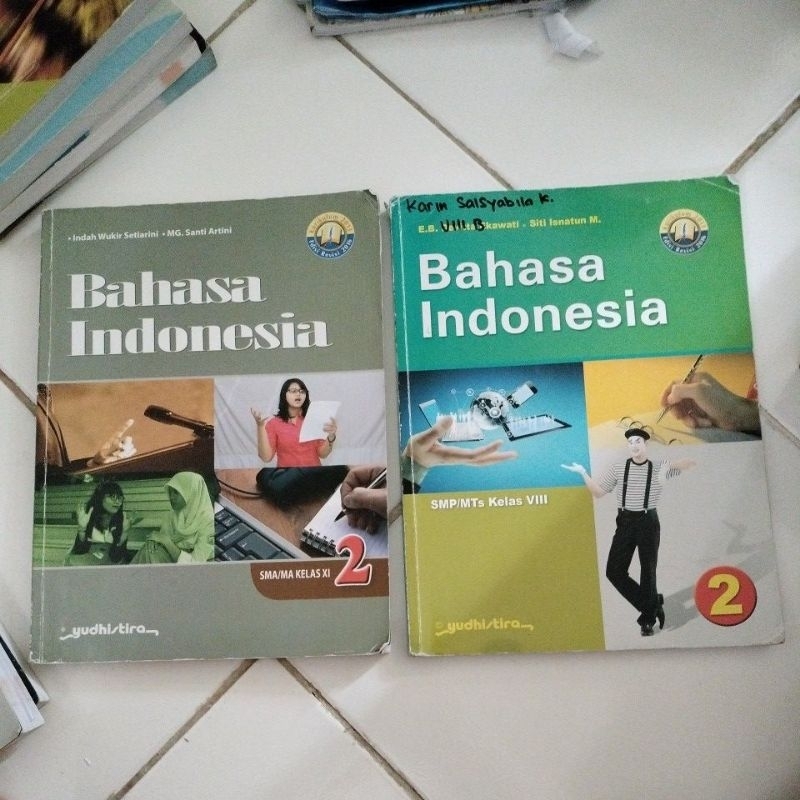 Buku Bahasa Indonesia Yudhistira