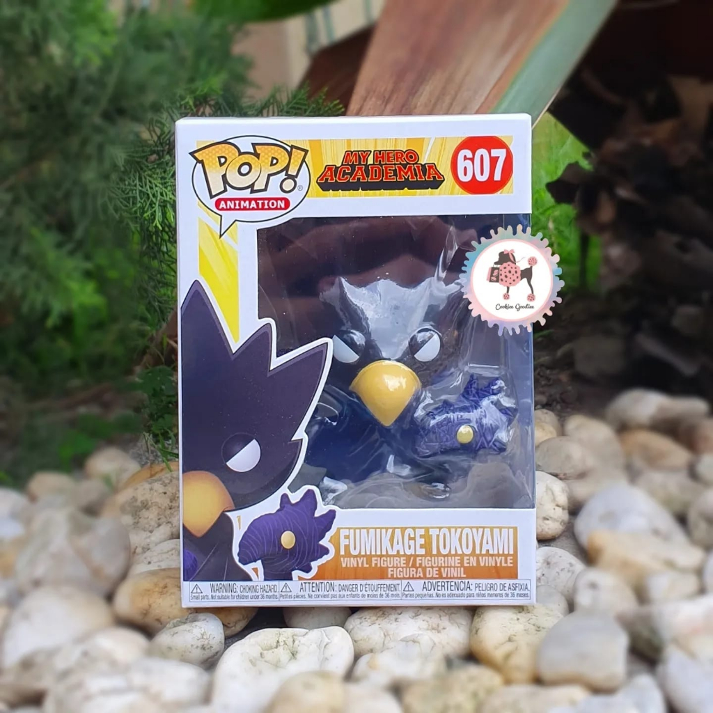 Funko Pop My Hero Academia Fumikage Tokoyami Vinyl Figure #607