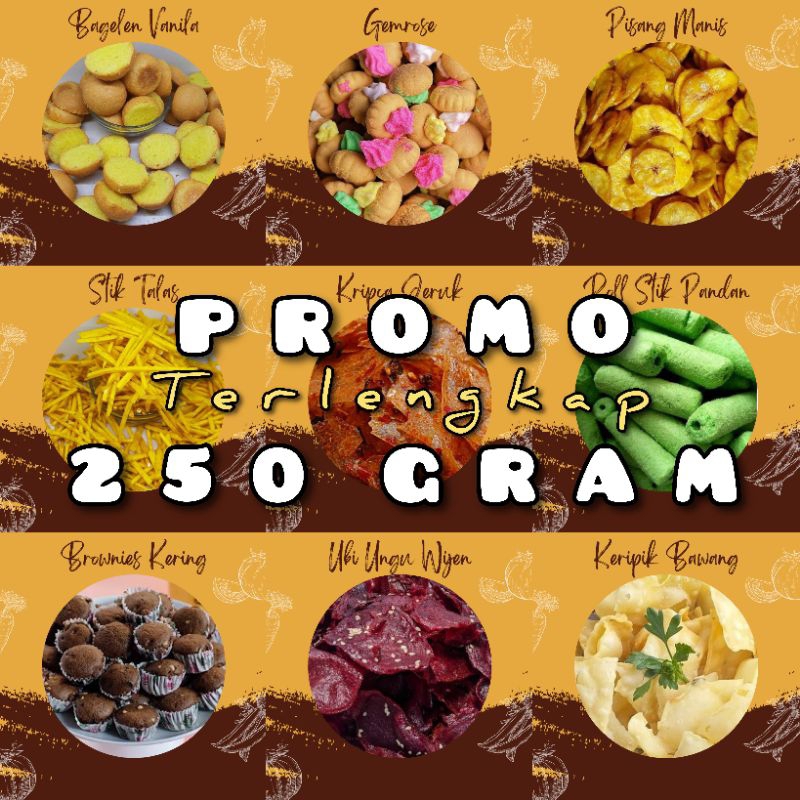 

TERLARIS Snack kiloan 250 gram makanan ringan