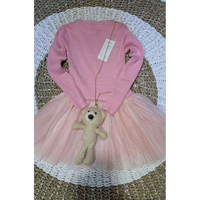 DRESS TUNIK RAJUT IMPORT