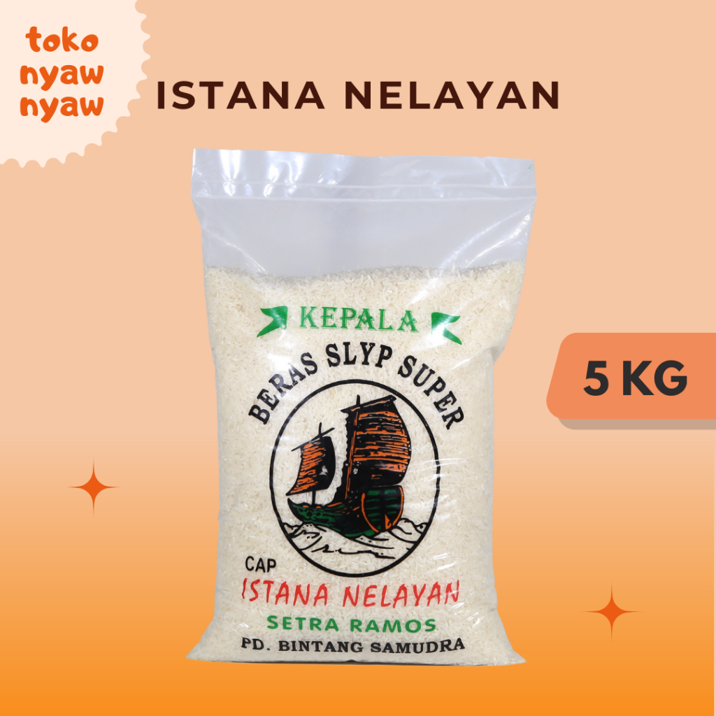 

Beras Kepala Ramos Istana Nelayan Best Seller - Nyaw Nyaw - Padi Mas