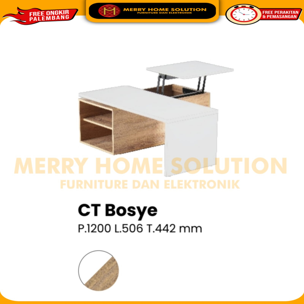 Olympic Coffee Table / Meja Kopi / Meja Tamu Minimalis / CT BOSYE