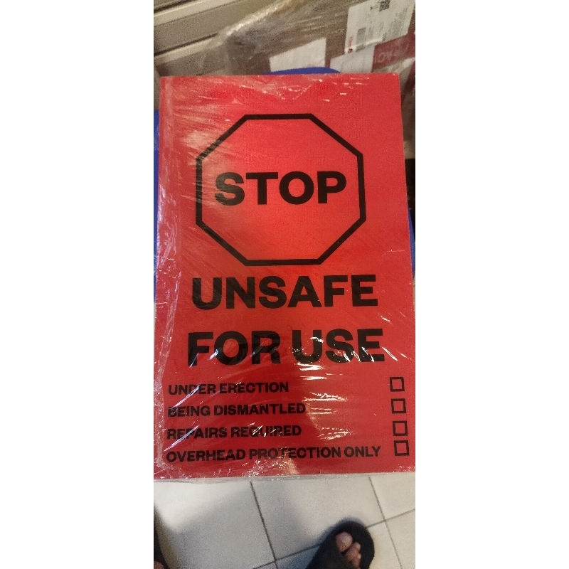 

SCAF TAG / PAPAN PERINGATAN