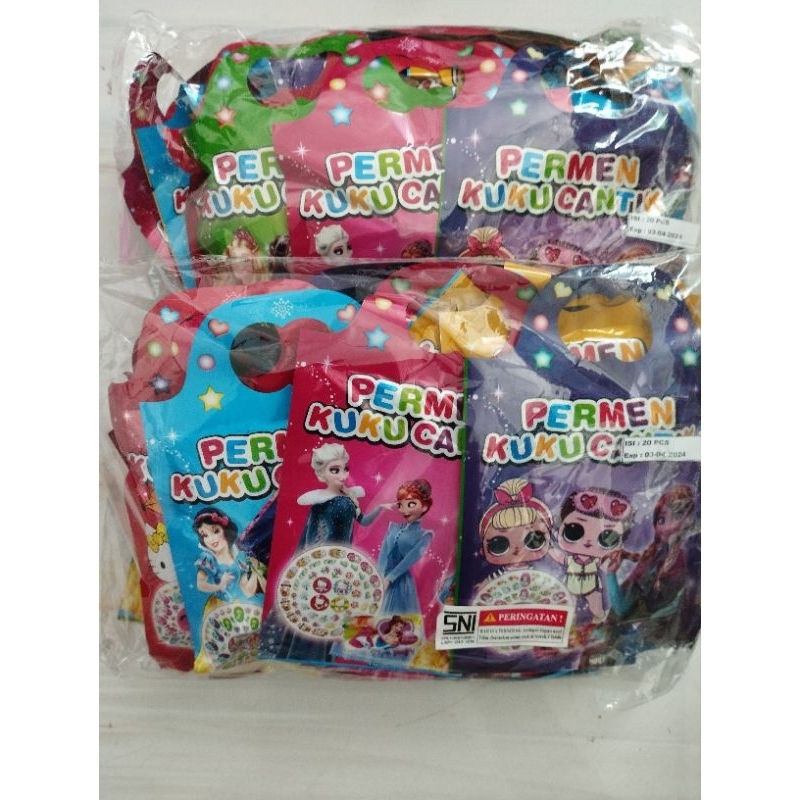 

permen kuku cantik (20pcs)