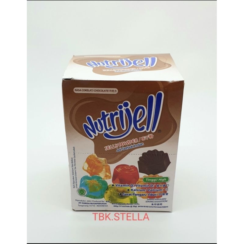 

NUTRIJELL JELLY COKLAT 30 GR PER BOX ISI 12