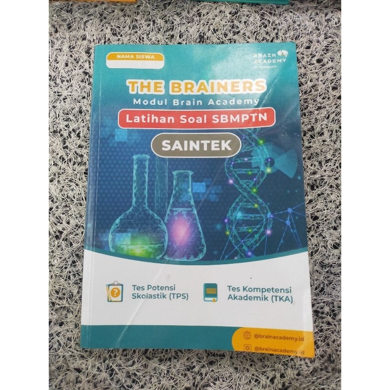 Buku The Brainers - Latihan Soal SBMPTN Saintek