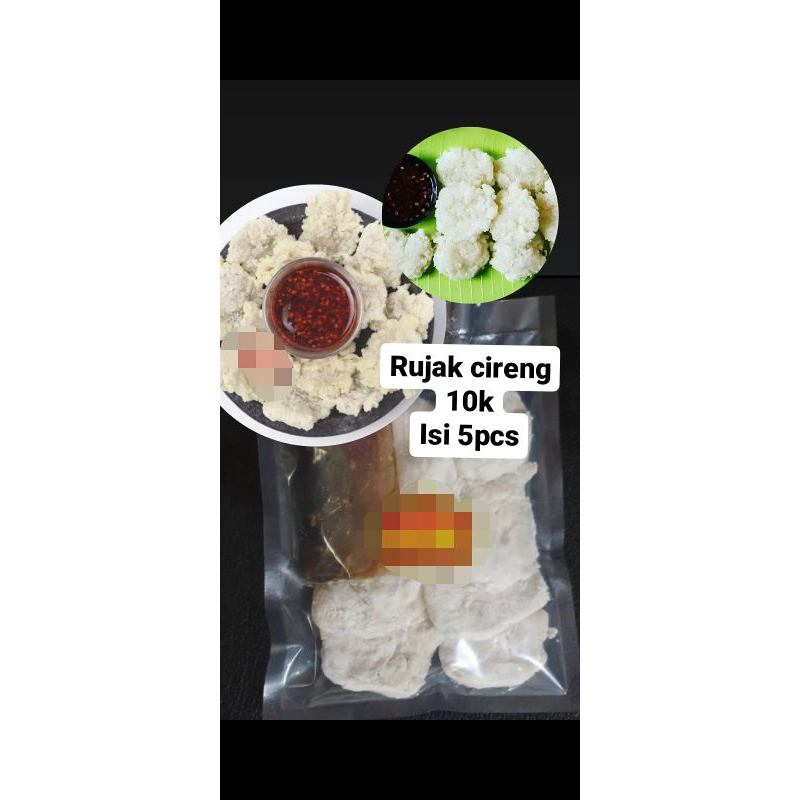 

Cirengrujak rujak cireng