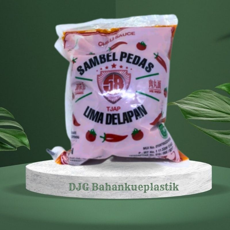 

SAMBEL PEDAS TJAP LIMA DELAPAN/SAUS BANTAL 600 GRAM