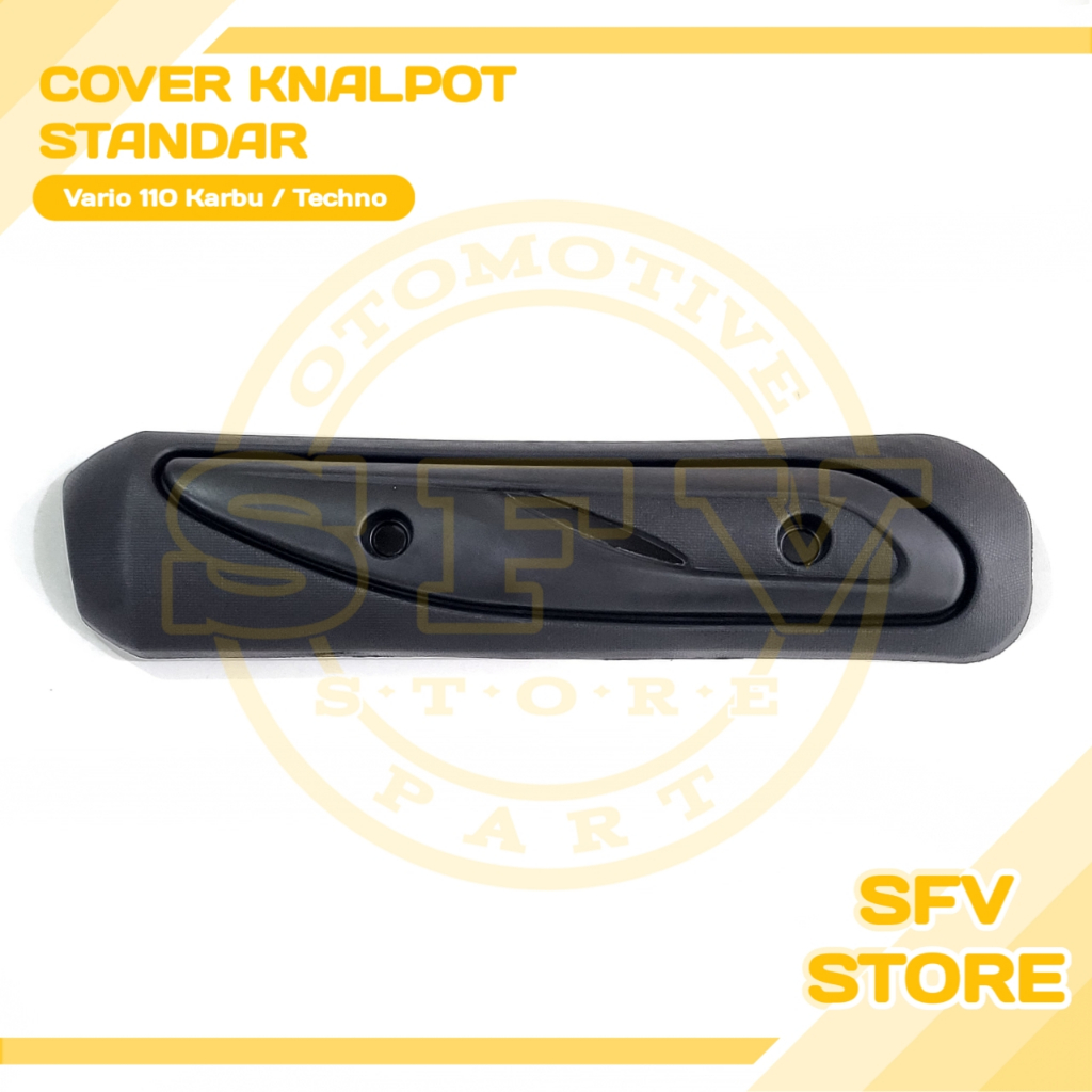Pelindung Knalpot / Cover Knalpot Vario 110 Karbu Techno