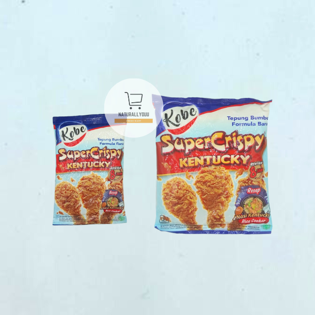 

Kobe Super Crispy Tepung Goreng isi 250gr / 70gr