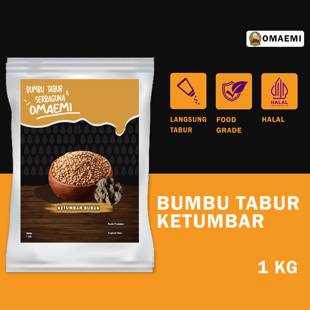 

BUMBU TABUR KETUMBAR 1 KG