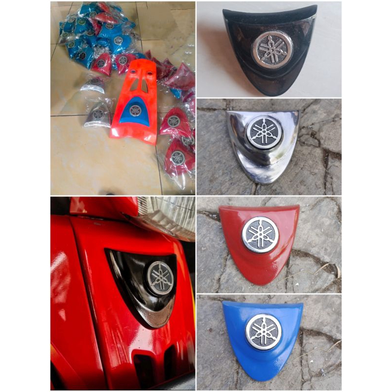 EMBLEM DASI PANEL DEPAN YAMAHA FIZ R EMBLEM PANEL FIZ R PNP VEGA R VEGA R NEW