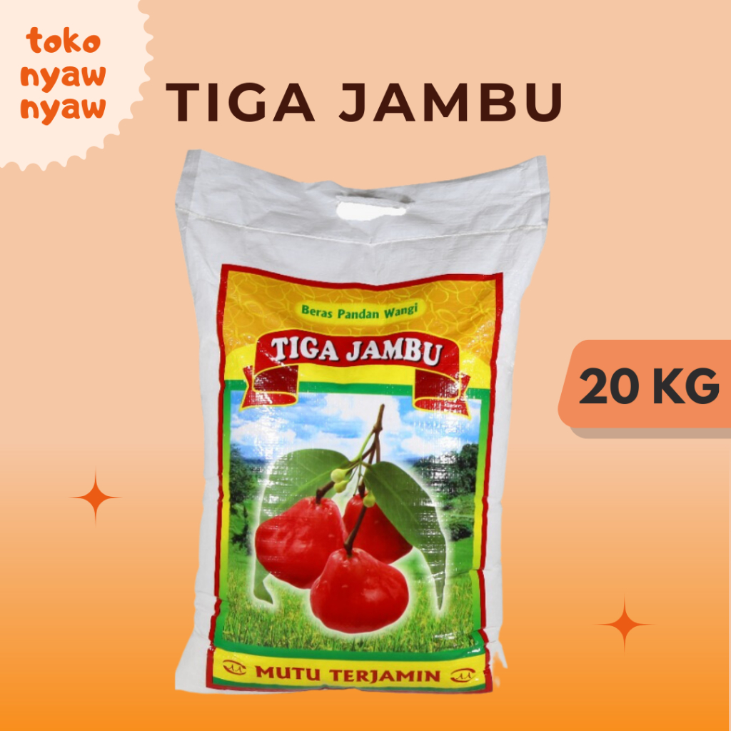 

Beras tiga jambu 20 kg - GOJEK