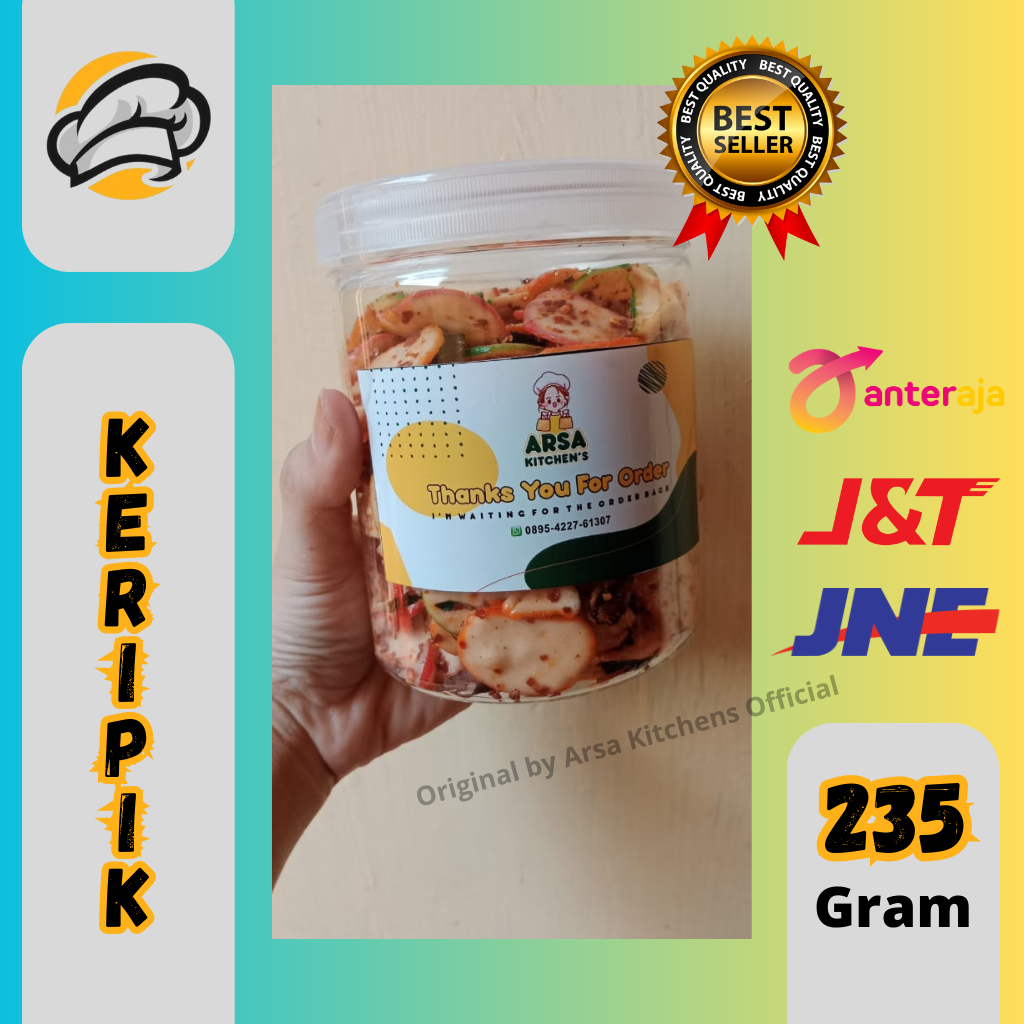 

BISA COD | Keripik Kerupuk Seblak Daun Jeruk PEDAS | Camilan Renyah