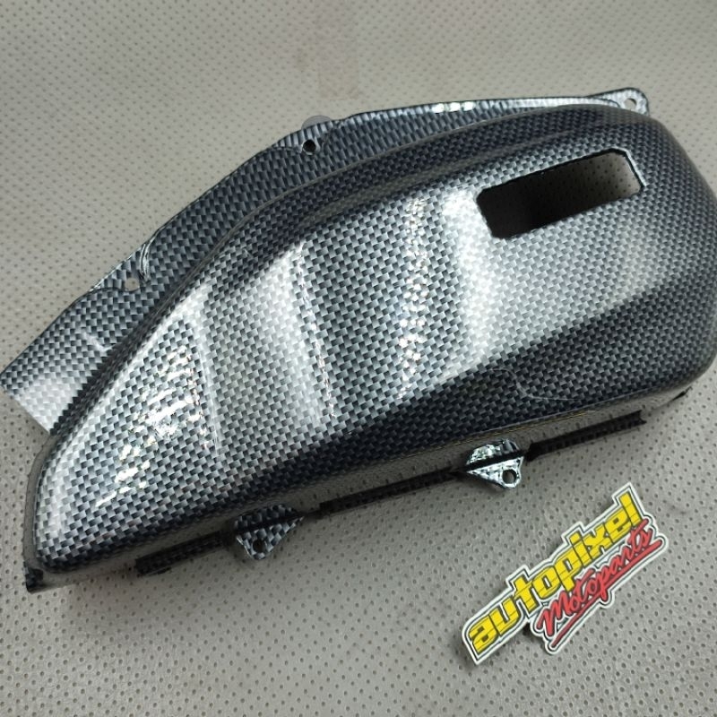 Cover carbon filter vario 125 150 hitam