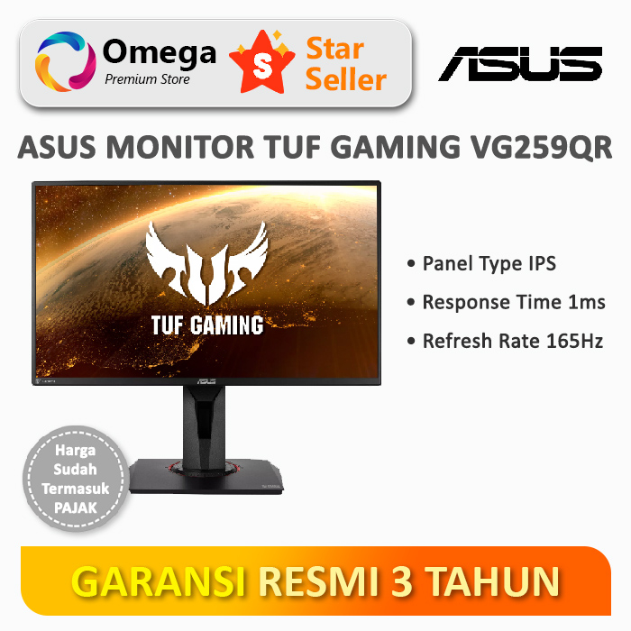 Monitor Asus TUF Gaming VG259QR