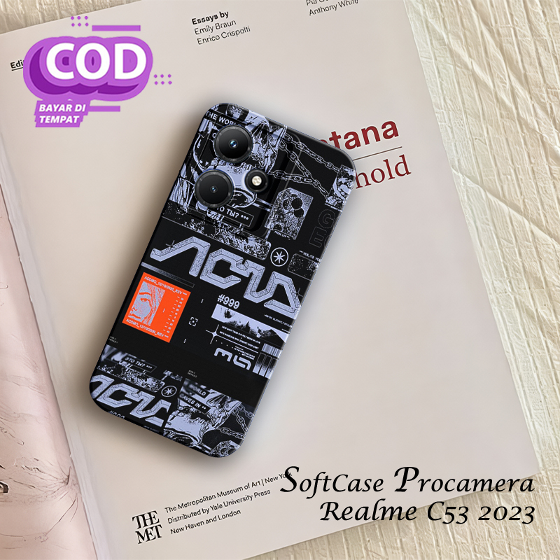 CASE REALME C53 - SOFTCASE PRO CAMERA REALME C53 - CASING REALME C53 TERBARU - CESING REALME C53 202
