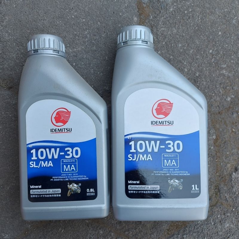 Oli Idemitsu 4T 10W-30 0,8 Liter 1 Liter