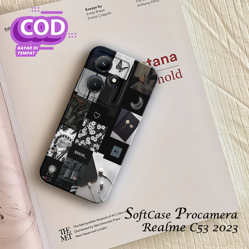 CASE REALME C53 - SOFTCASE PRO CAMERA REALME C53 - CASING REALME C53 TERBARU - CESING REALME C53 202