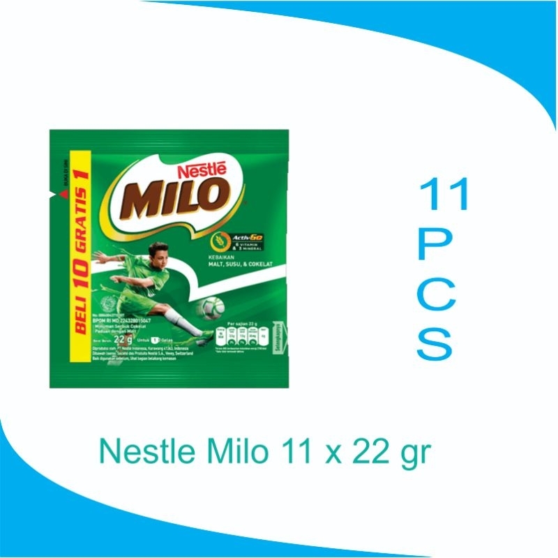 

Milo Saset 22gr 1 Renteng