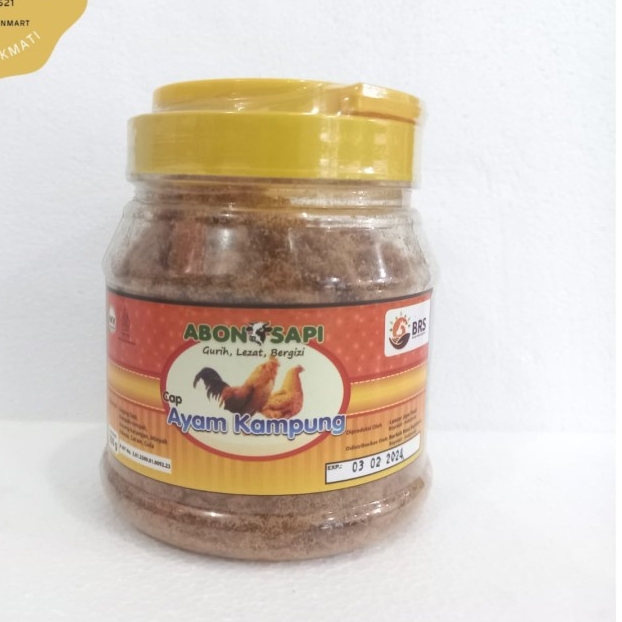 

Abon Sapi Cap Ayam Kampung 200gr