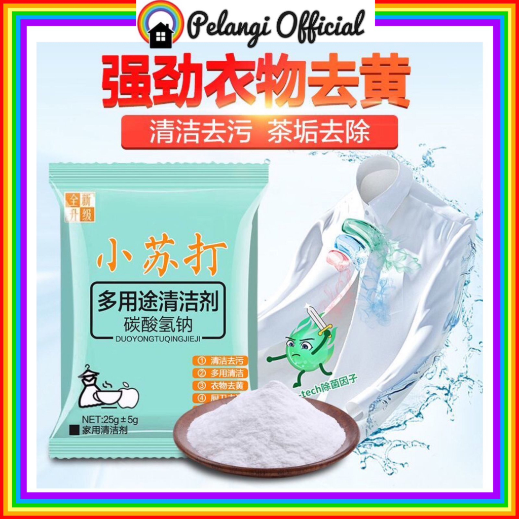 

502 Baking Soda serbaguna sachet hijau / Baking Soda Murni